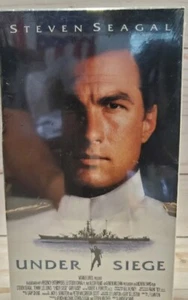 Under Siege VHS NEW 1993 Film Steven Seagal Tommy Lee Jones Gary Busey Sealed - Picture 1 of 6