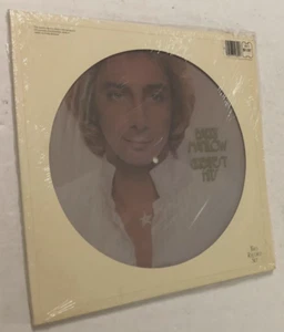Barry Manilow Greatest A 2L 8601 Vintage 1978 Cut-out Picture Disc Vinyl LP New - Picture 1 of 2