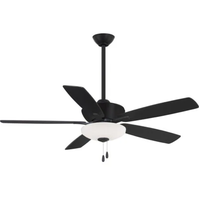 MINUTE LED 52" INDOOR CEILING FAN IN THE COAL FINISH - Image 1 of 2