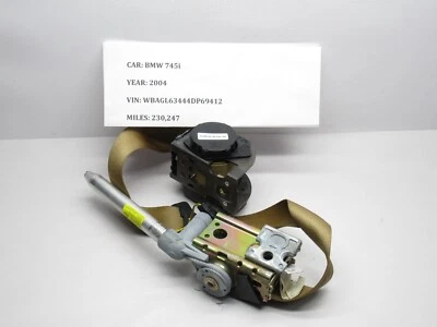 2004 BMW 745i Rear Right Seat Belt Retractor 00063774-B OEM & SANA - Image 1 of 4