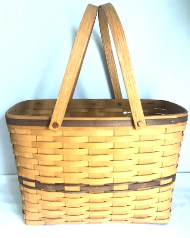 R. T. Anderson Basket Company Large Handmade Basket Lititz PA Lancaster County Cover