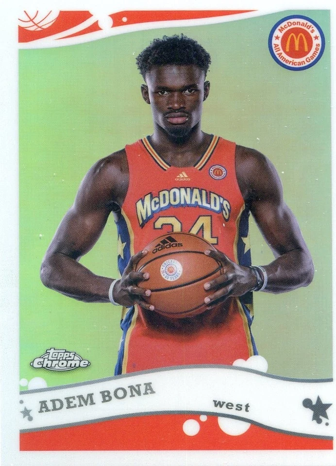 2022 Topps Chrome McDonald's ADEM BONA #2K6-22 2006 TOPPS Insert - Image 1 of 1