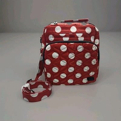 Bolso Bandolera Lug Ranger 2 V2 Carmesí Punto Grande Nuevo con Etiquetas - Precio de venta sugerido por el fabricante $75 Foto 1 de 4