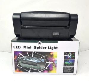 Mini Spider Light DMX LED Stage Lighting Effect Unit UK Plug - Picture 1 of 4