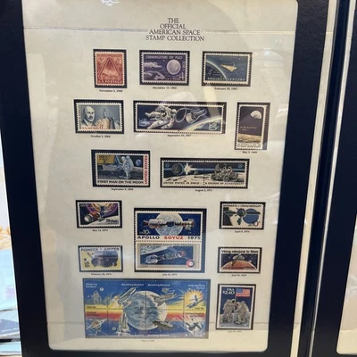 Colección Oficial de Sellos del Espacio Americano. Certificado Franklin Mint. Foto 1 de 4