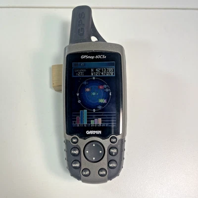 Garmin GPSMAP 60CSx Handheld GPS Working Great - Image 1 of 4