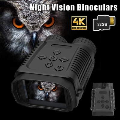NV1182 Infrared Night Vision Binoculars 8x zoom Digital Hunting Camera Goggles - Image 1 of 4