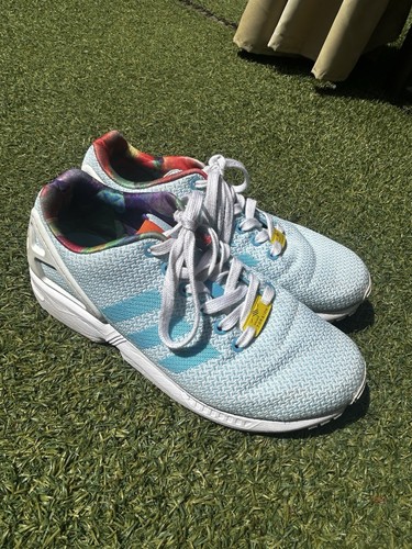 Adidas Torsion ZX Flux Weave scarpe da ginnastica taglia UK 7 M21371 blu rare