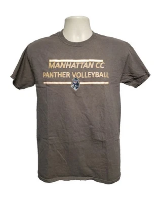 Camiseta Manhattan CC Community College Panther Voleibol Adulto Gris Mediana Foto 1 de 4
