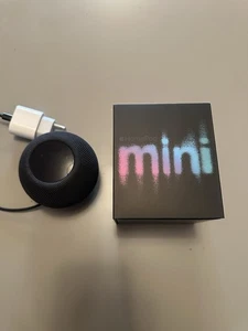 Apple HomePod Mini - Space Grey, Top Zustand - OVP & Netzkabel - Bild 1 von 5