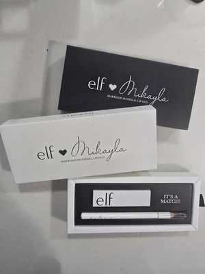 e.l.f. x Mikayla Matrimonio Material Lip Duo Nuevo Edición Limitada!!! ¡¡Nuevo!!! Foto 1 de 2