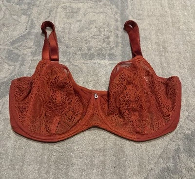 Sujetador Fantasie Crepúsculo Encaje Azafrán Talla 32I Copa Completa Soporte Lateral 2542 Naranja Quemado Foto 1 de 4