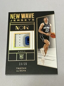 2024-25 Panini Noir New Wave Jerseys Gold Tristan Da Silva 23/25 RC Jrsy# 1/1 - Picture 1 of 6