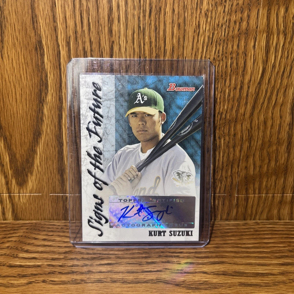 2007 Bowman - Signs of the Future #SOF-KS Kurt Suzuki (AU) - Image 1 of 2