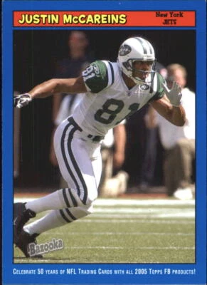 2005 Bazooka Blue #15 Justin McCareins - NM-MT - Image 1 of 2