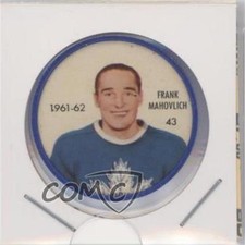 1961-62 Shirriff/Salada Coins Frank Mahovlich #43 HOF