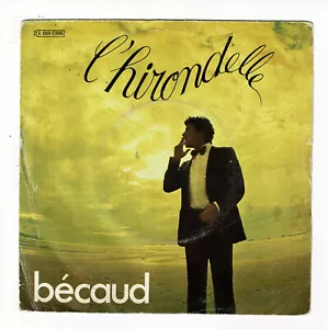 Gilbert BECAUD Disque Vinyle 45T 7" SP L'HIRONDELLE - LE BAL MASQUE -PATHE 12996 - Bild 1 von 3