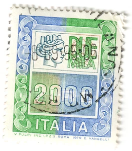 Italy - 1979 - New Daily Stamps - 2000L - Used - #1 - Picture 1 of 1