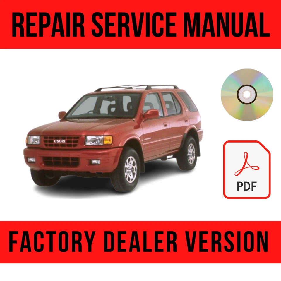 Isuzu Rodeo 1998-2002 manual de reparación de fábrica Foto 1 de 1