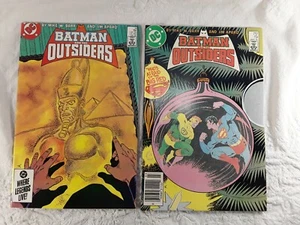 Batman And The Outsiders Comic Books #18 #19 1985 Mike W Barr Jim Aparo - Picture 1 of 7