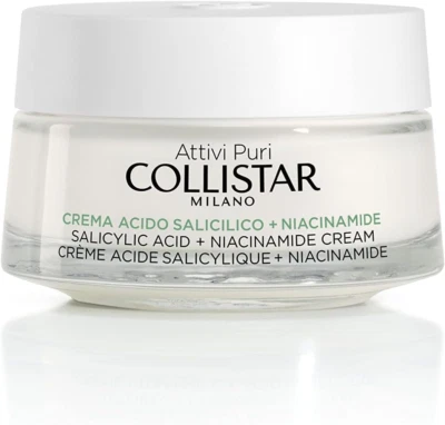 Collistar Attivi Puri Crema Viso Acido Salicilico + Niacinamide, Anti-Imperfezio - Immagine 1 di 4