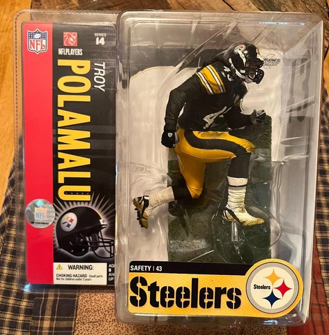 STEELERS TROY POLAMALU MCFARLANE'S SPORTS PICKS 2006 ACTION FIGURE SERIES 14 Cover