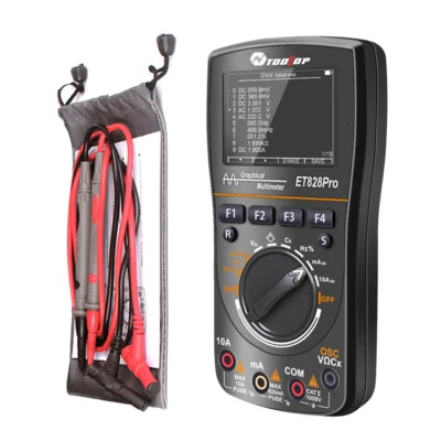 ET828PRO 2in1 Oscilloscope Multimeter 50Msps Sampling Rate 10Mhz Bandwidth N3L6 - Image 1 of 4