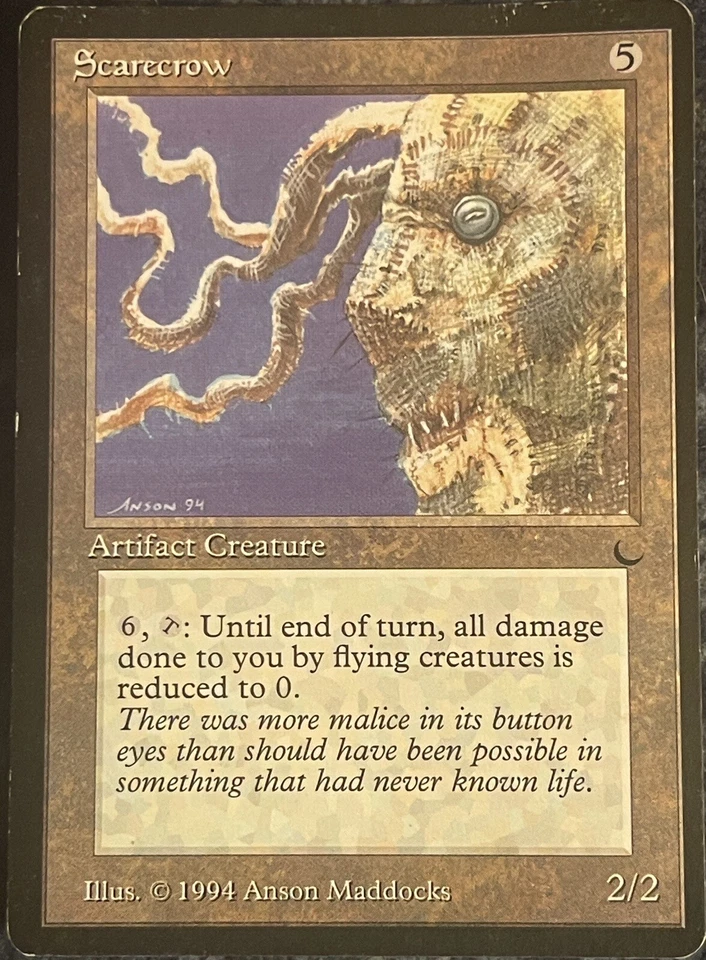 MTG Scarecrow The Dark Regular Uncommon - Image 1 of 1