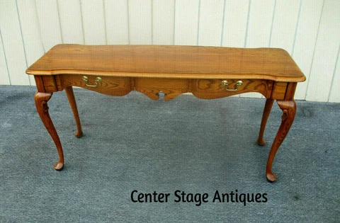 62779  Harden Furniture Solid Oak Console Table Sideboard Server Cover