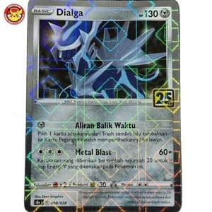 Dialga S8a 008/028 Reverse Holo 25th Anniversary Pokemon TCG Indonesia - Picture 1 of 3