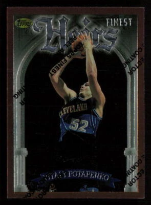 Vitaly Potapenko 1996-97 Finest #244 RC Cleveland Cavaliers Basketball Card - Image 1 of 2