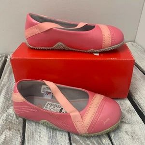 Ex.Puma Girl's Ballerinas Shoes Pink UK6/8.5K(EU23/26)(349673 02) - Picture 1 of 3