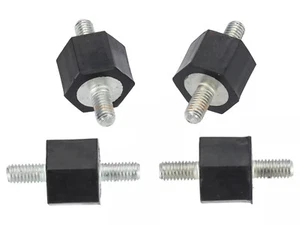 4x Halter Gummilager Ladeluftkühler mit Muttern für Galaxy Alhambra Sharan VW T4 - Bild 1 von 3