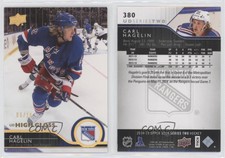 2014-15 Upper Deck UD High Gloss /10 Carl Hagelin #380
