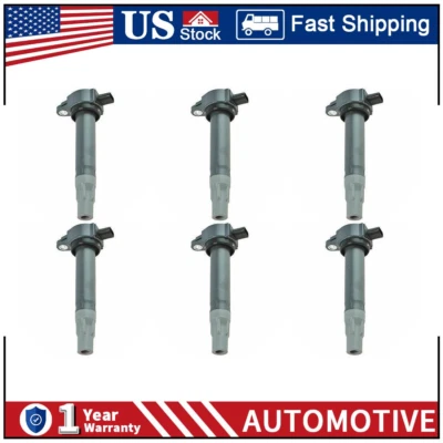 GN10310 Ignition Coil Kit 6 Piece Set for Chrysler Dodge 2.7L 3.5L 4.0L PZ - Image 1 of 3