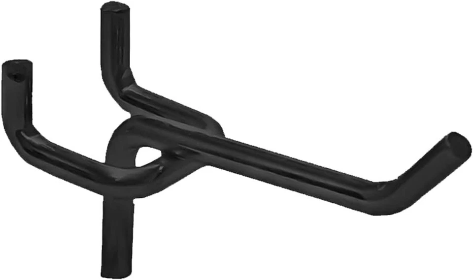 100 Pack 2 Inch Length Steel Black PEG Board Pegboard Shelving Hooks Wholesale L - Image 1 of 4