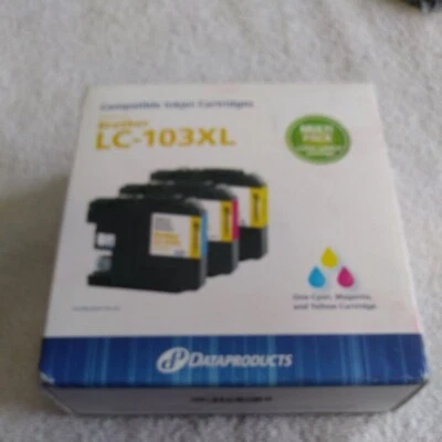 Dataproducts Brother LC103XL Tri-Color Ink Cartridges *BRAND NEW SEALED* - Image 1 of 4