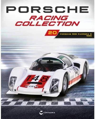 PORSCHE RACING COLLECTION Modellino scala 1:43 n° 20 PORSCHE 906 CARRERA 6  1966 - Immagine 1 di 1