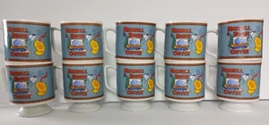 (8) Vintage Maxwell House Kaffeetasse Becher 8 Unzen Standfuß Vintage ITD Japan - Bild 1 von 4