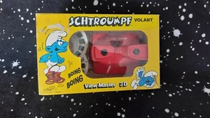 Boite Schtroumphs Smurf VIEW MASTER VISIONNEUSE Goldorak popy Wars Tintin Motu - Picture 1 of 5