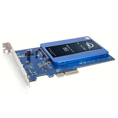 OWC Accelsior S and Mercury Extreme Pro 6G SSD bundle for Mac Pro and PC Towers - Image 1 of 4