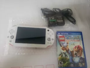 Sony PlayStation Vita 2000 Console, White Pink, Refurb Verygood, w/ FREE GAME - Picture 1 of 12