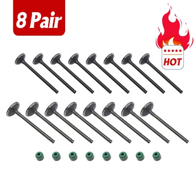 16pc Intake Exhaust Valve Kit For 1.4L 1.6L Hyundai Kia 222112B400 222122B000 Foto 1 de 4