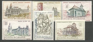 Rumania - Correo 1968 Yvert 2416/21 ** Mnh Monumentos - Imagen 1 de 1