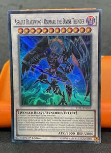 Assault Blackwing-Onimaru The Divine Thunder YU-GI-OH 1.Edition Karte TDIL-DE049 - Bild 1 von 2