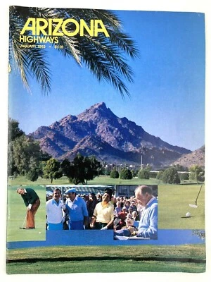 Arizona Highways Magazine January 1983 Golf Is King Scenic Southwest Tours - Image 1 of 4