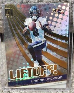 2021 Panini Donruss - Liftoff! #OFF-LJA Lamar Jackson - Picture 1 of 2