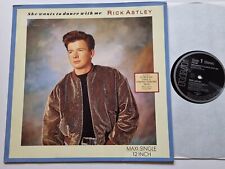 12" LP Vinyl Rick Astley - She Wants To Dance With Me Maxi Germany