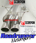 Scorpion BMW 323 E46 Stainless Steel Back Box (98-00) Exhaust Twin Oval 