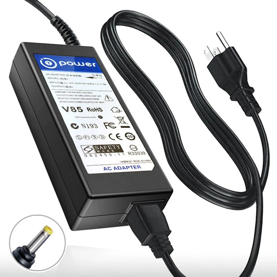 Cargador adaptador de CA para Hannspree HannsBook SN12E2 cable de alimentación para portátil nuevo Foto 1 de 1